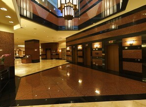 Interior entrance