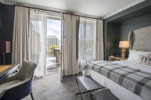 Chambre | 1 chambre, draps italiens Frette, literie de qualité supérieure