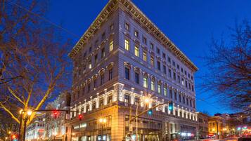 Front of property - evening/night