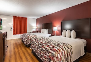 Blackout drapes, free cribs/infant beds, free WiFi, bed sheets
