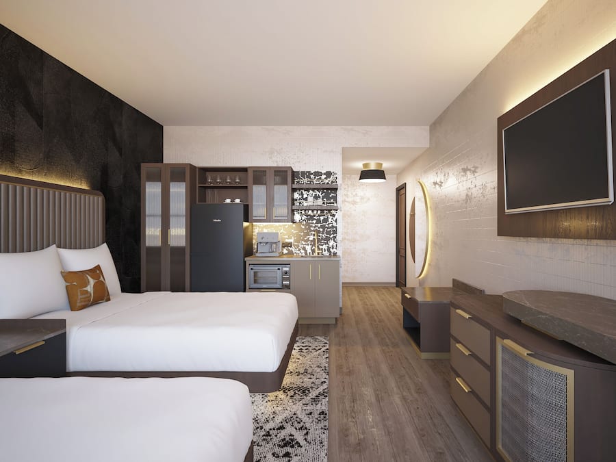 Premium bedding, pillow-top beds, in-room safe, desk