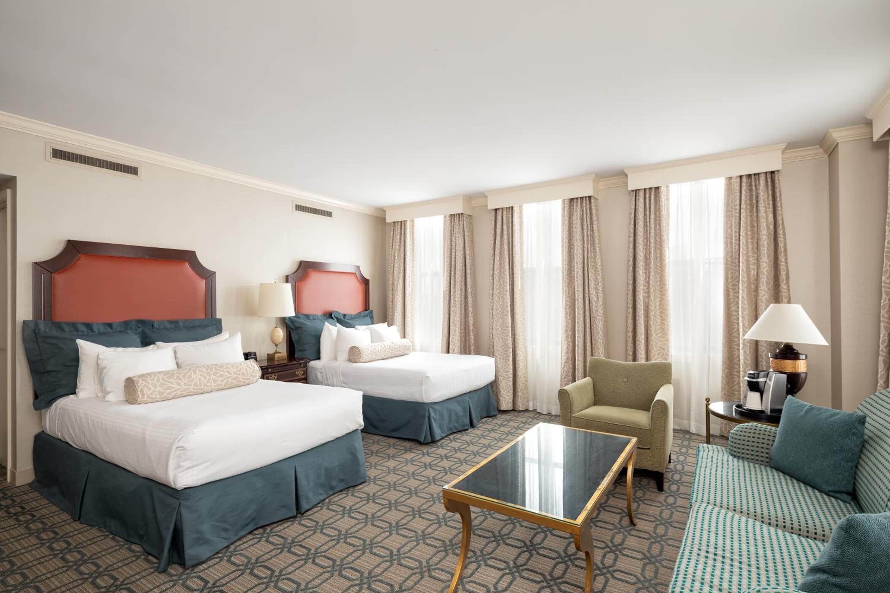 junior studio suite, multiple beds | 1 bedroom, premium bedding, pillow-top beds, in-room safe