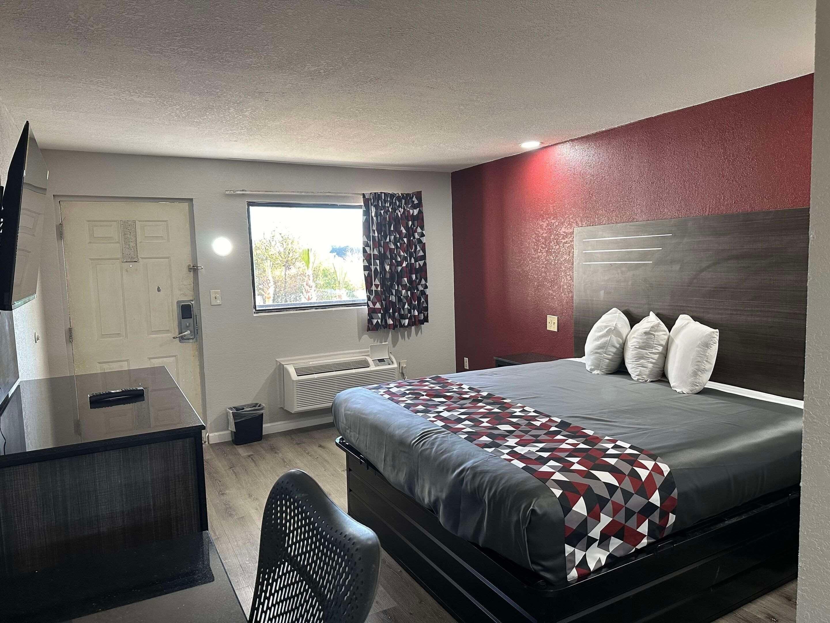 Pillowtop beds, desk, iron/ironing board, rollaway beds