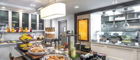 Morgenmadsbuffet hver dag mod et gebyr