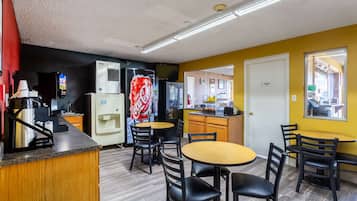 Kontinental frokost er inkludert