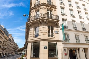 Façade de l’hébergement