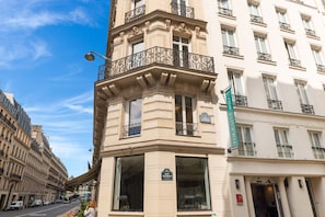 Façade de l’hébergement