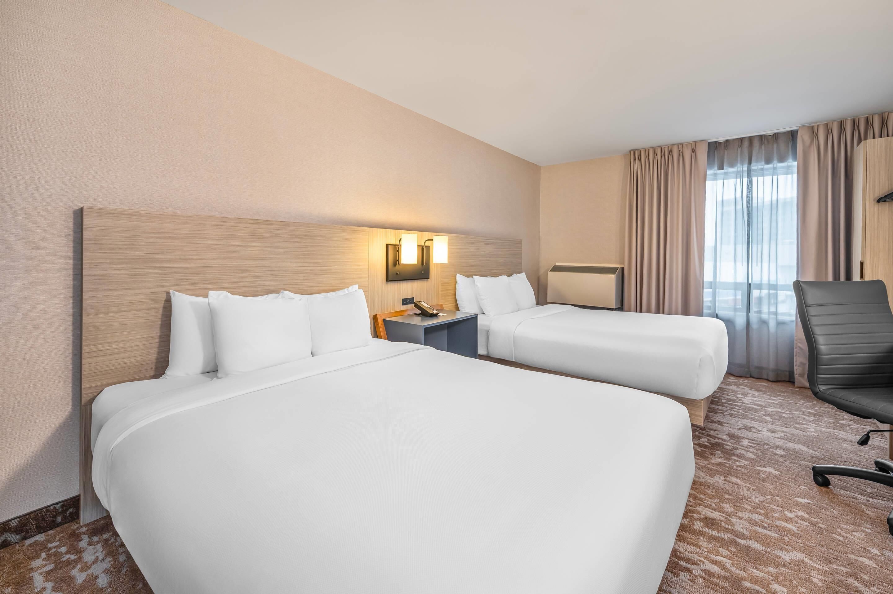 Room, 2 Queen Beds, Non Smoking | Premium bedding, desk, blackout drapes, soundproofing