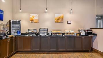 Free daily full breakfast