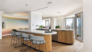 Penthouse, 4 Bedrooms | Hypo-allergenic bedding, in-room safe, desk, blackout curtains