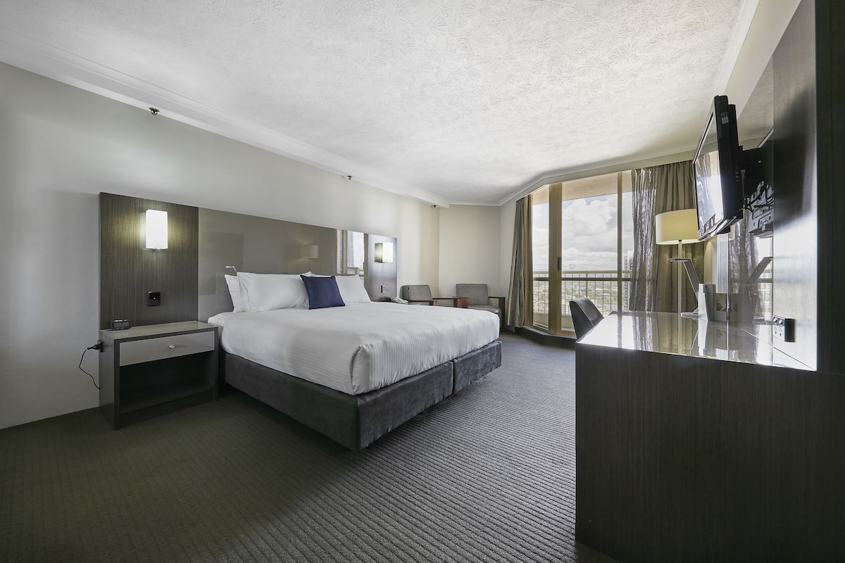 Allergikerbettwaren, Zimmersafe, Schreibtisch, Verdunkelungsvorhänge