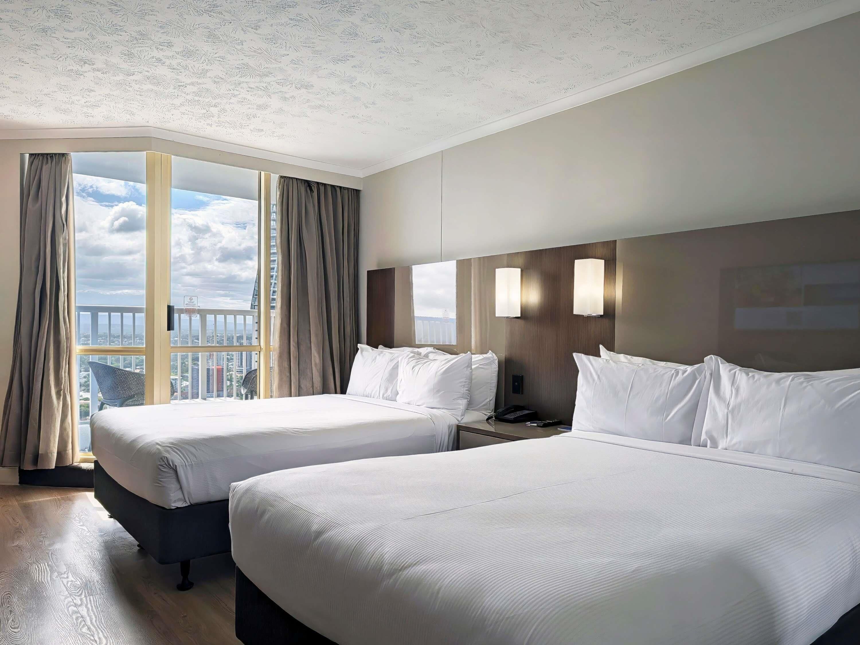 Superior Room, 2 Double Beds | Hypo-allergenic bedding, in-room safe, desk, blackout drapes