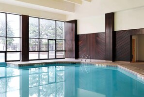 Indoor pool, seasonal outdoor pool