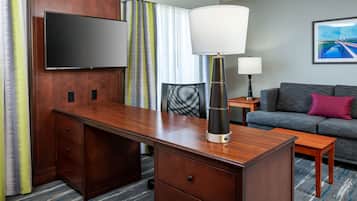 Desk, iron/ironing board, free cribs/infant beds, free WiFi