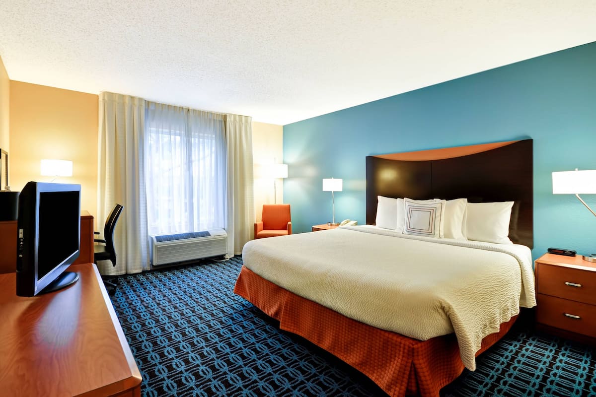 In-room safe, desk, iron/ironing board, free cribs/infant beds