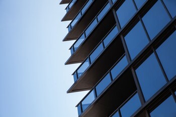 Exterior detail at Hotel Derek