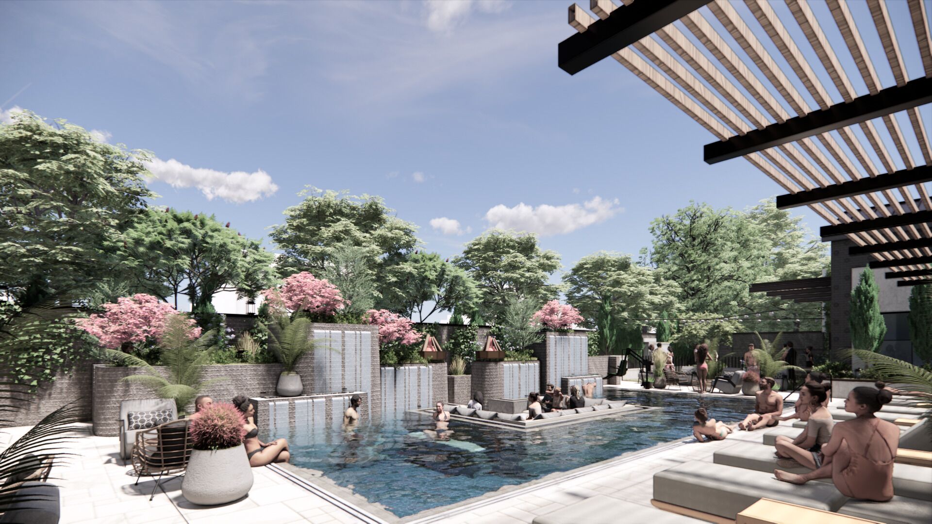 Outdoor pool