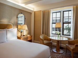 Deluxe Room, 1 King Bed (Grand ) | Frette Italian sheets, premium bedding, down comforters, pillowtop beds