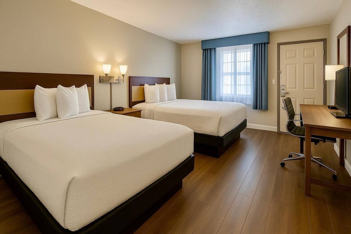 Desk, iron/ironing board, free cots/infant beds, free WiFi