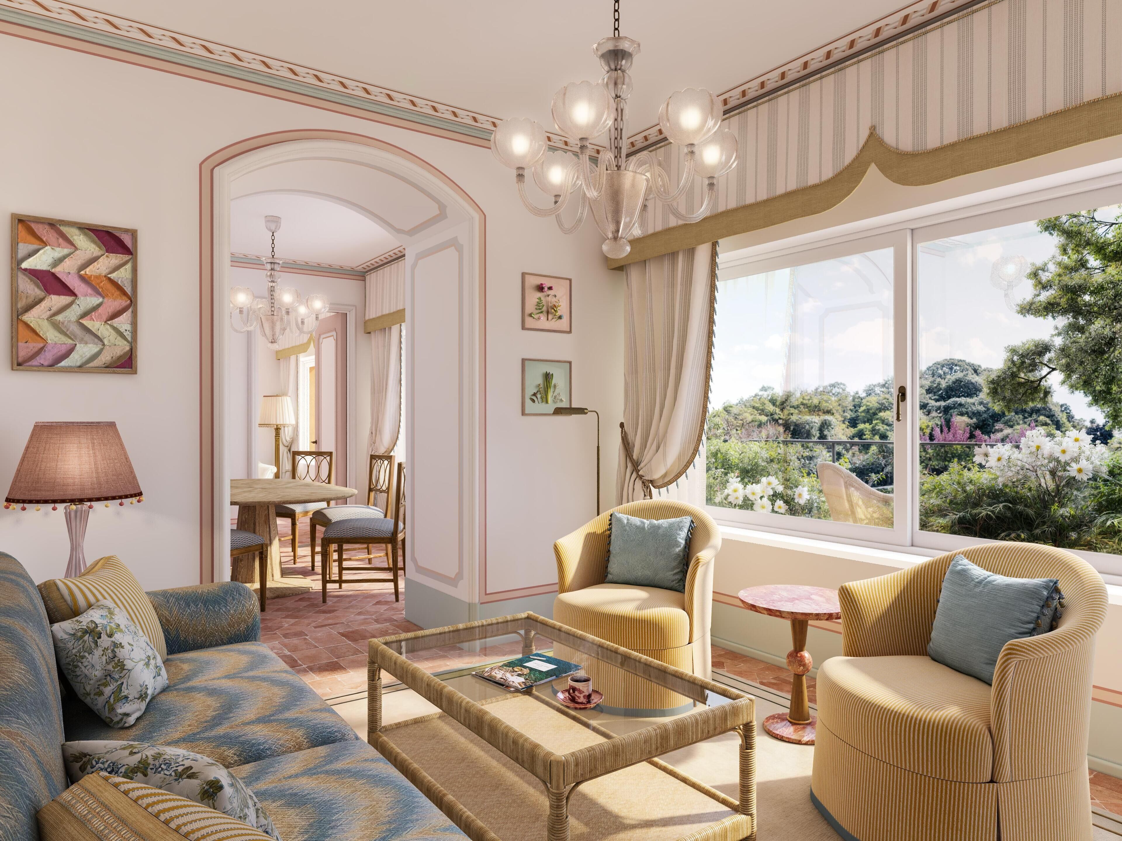 Suite (La Dolce Vita) | Hypo-allergenic bedding, down duvets, minibar, in-room safe