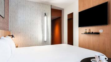 Literie de qualité supérieure, bureau, chambres insonorisées