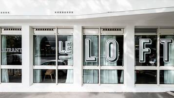 Fassade der Unterkunft