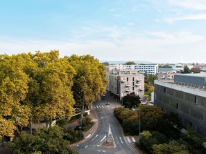 Uitzicht vanuit de kamer