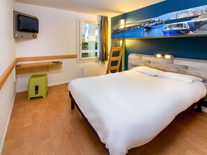 Premium bedding, desk, blackout curtains, soundproofing - ibis budget Boulogne-sur-Mer Centre les Ports (Boulogne-sur-Mer)