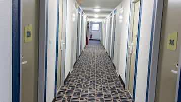 Handrails in hallways