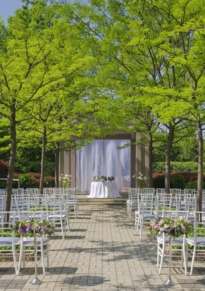 Área de bodas al aire libre