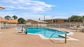 Seasonal outdoor pool