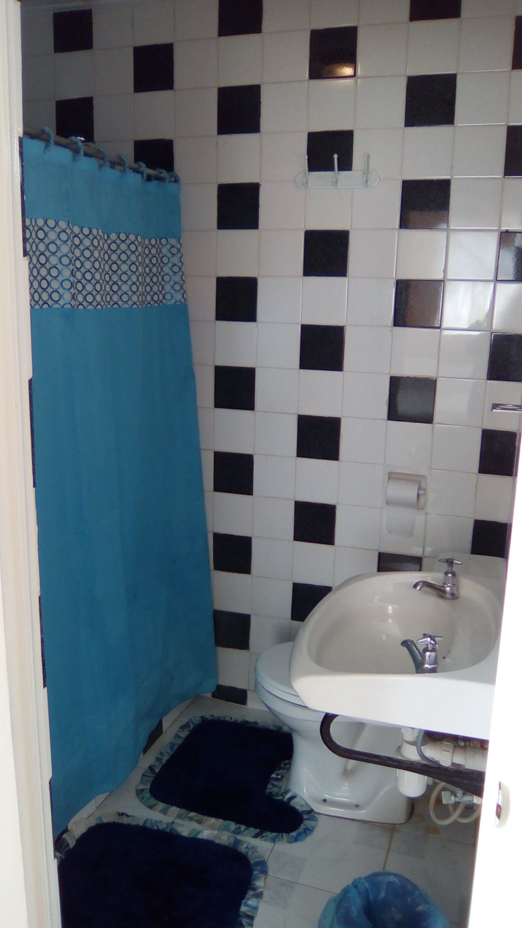 studio | bathroom | shower, towels