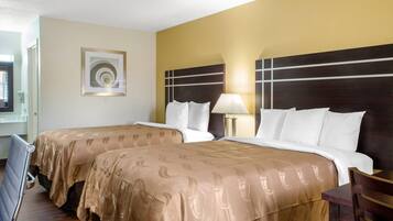 1 slaapkamer, luxe beddengoed, een bureau, verduisterende gordijnen