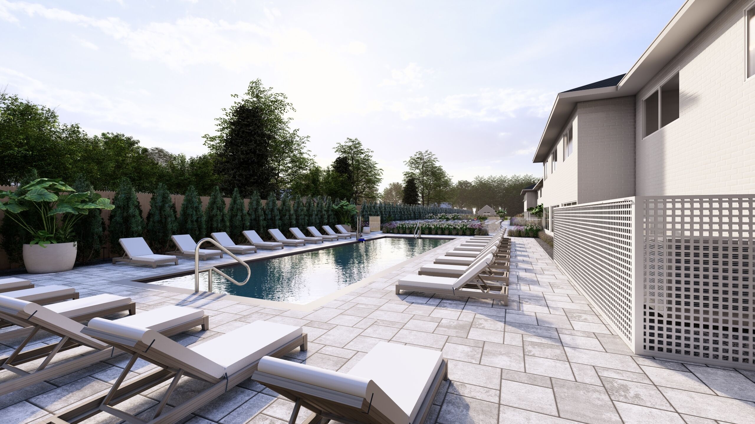 Outdoor pool
