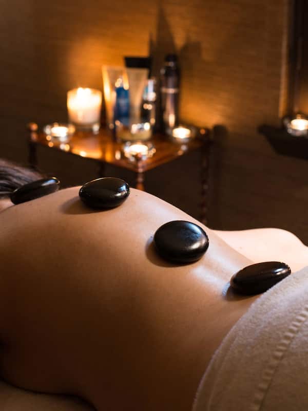 Hot tub, steam room, body treatments, Swedish massages, body wraps