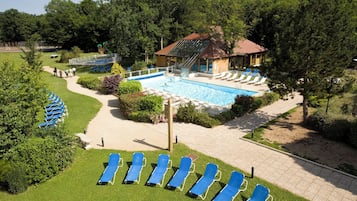 Vue depuis lâhĂ©bergement