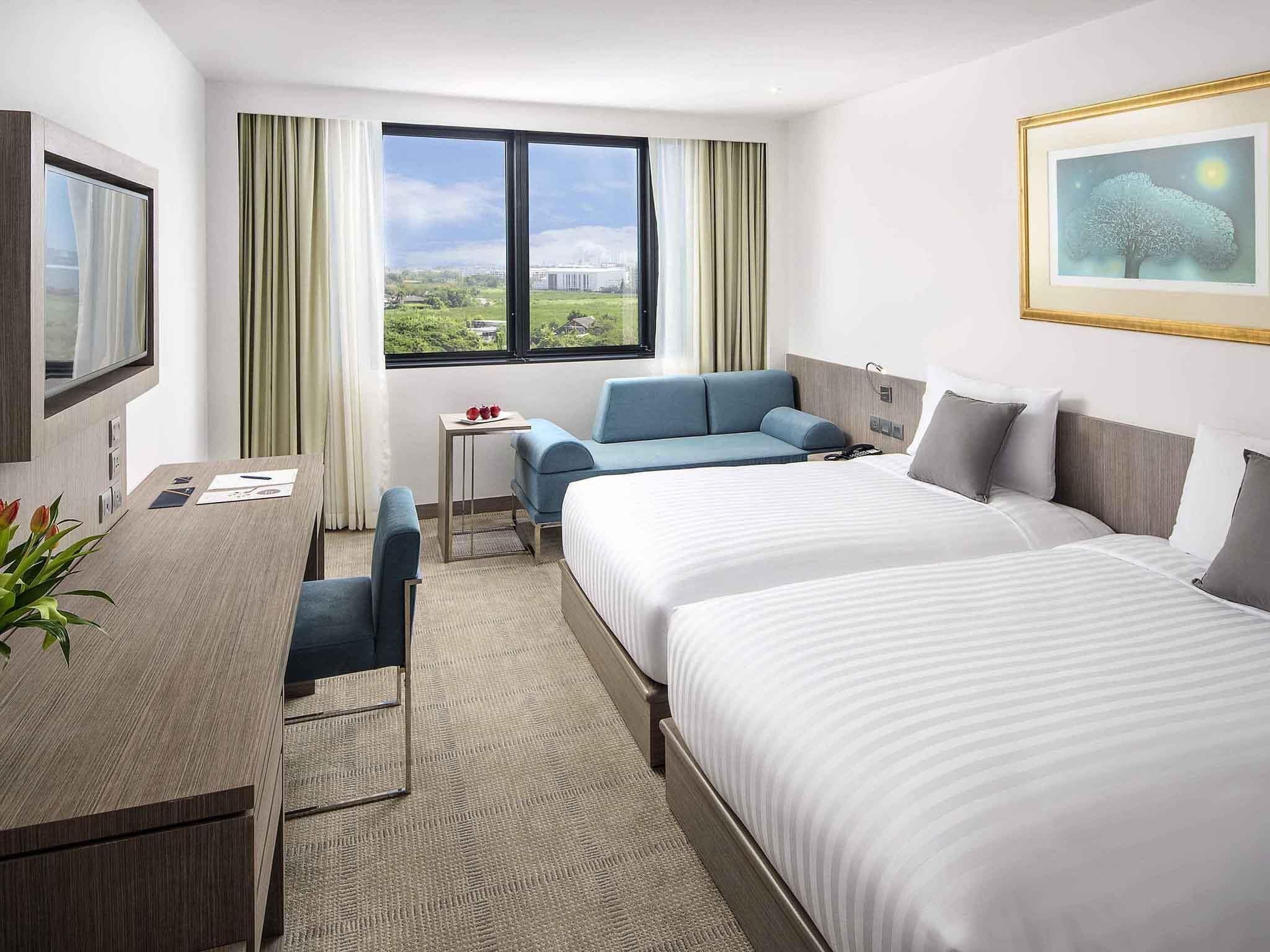Superior Twin Room, 2 Katil Bujang (Single) | 1 bilik tidur, bar mini, peti besi dalam bilik, meja 
