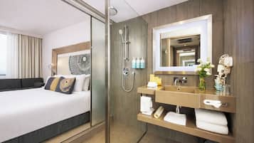 Executive-Zimmer, 1 King-Bett | Dusche im Bad