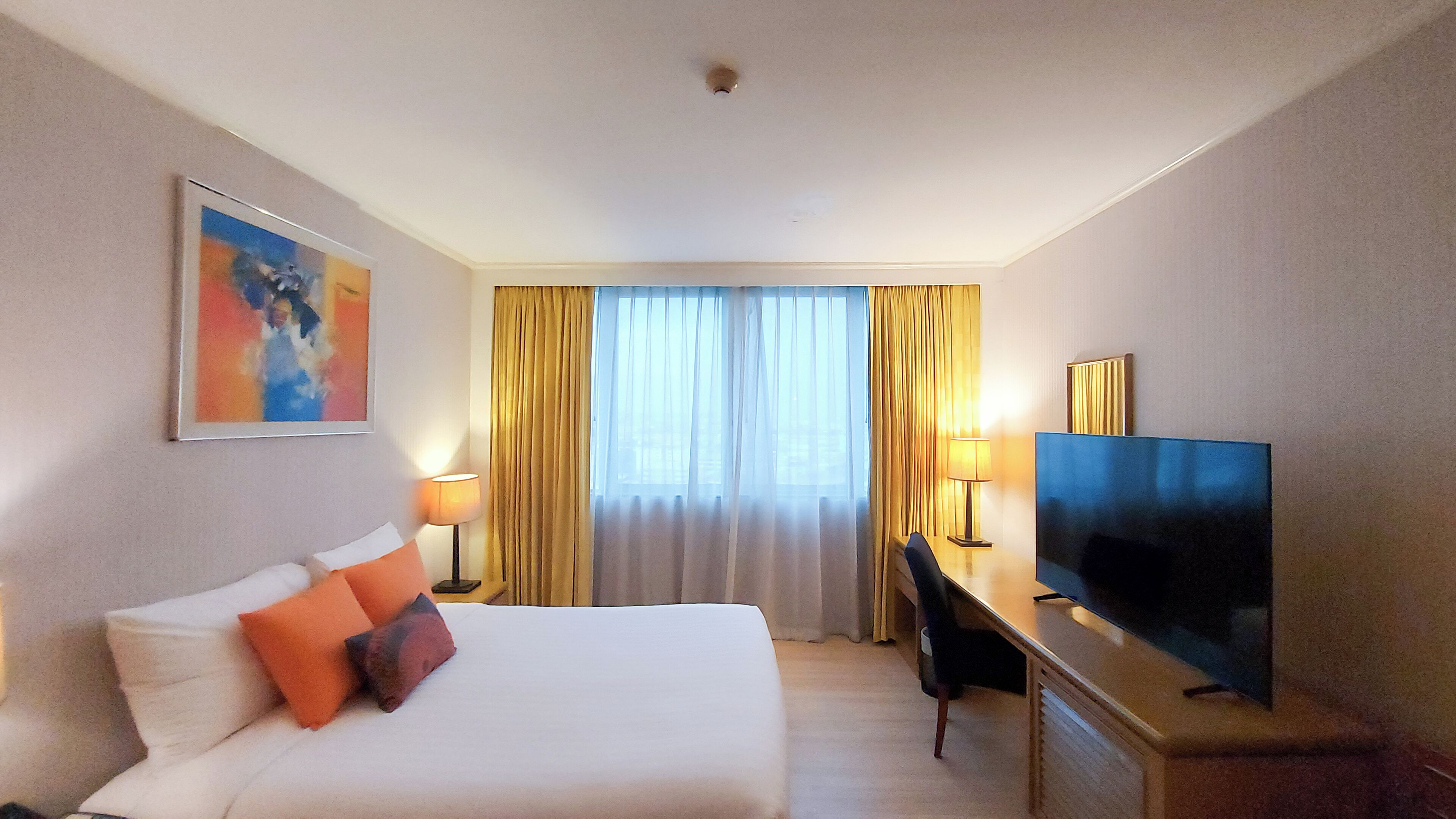 Suite ejecutiva, 1 habitación | 1 dormitorio, minibar, caja fuerte y escritorio