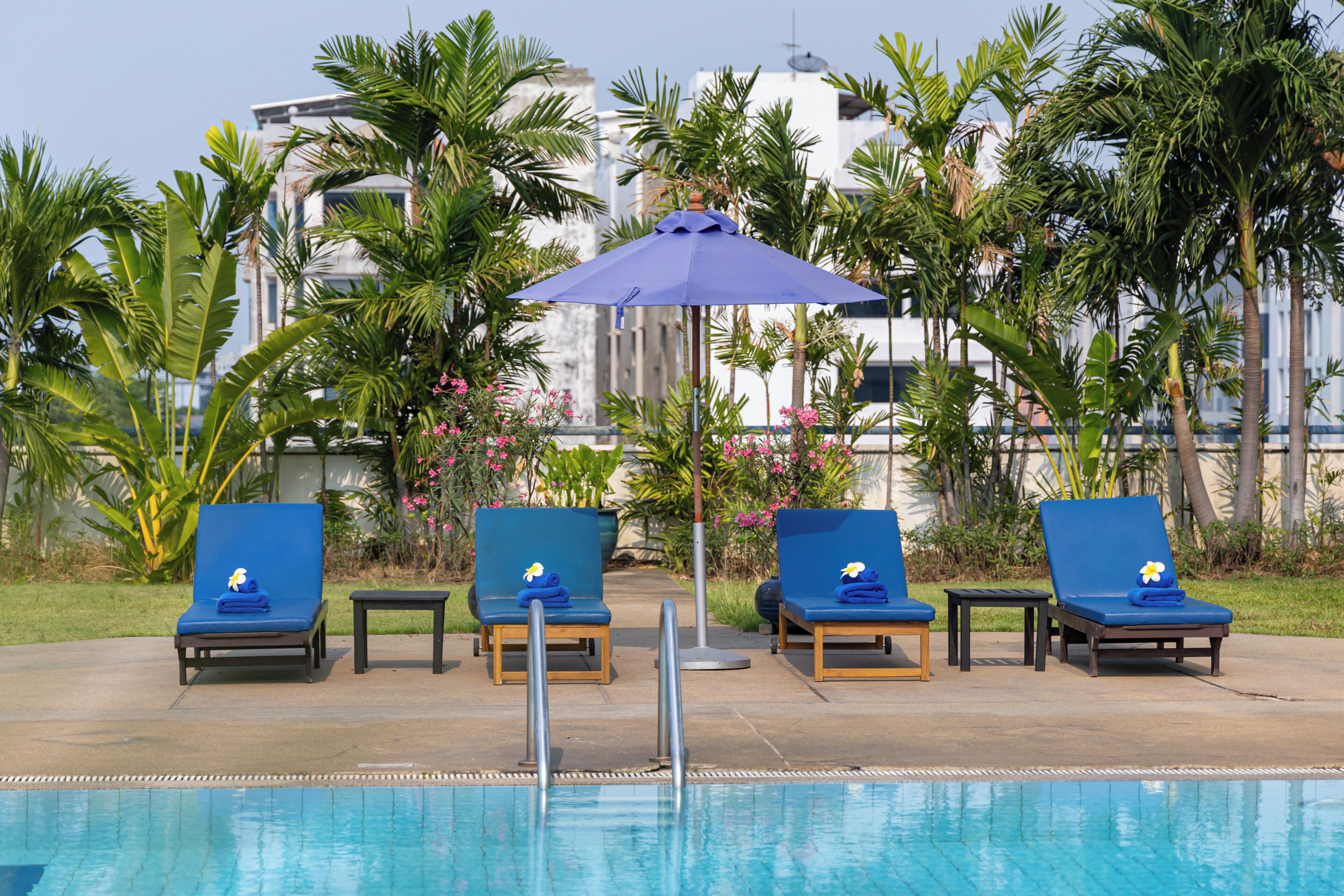 Alberca al aire libre 