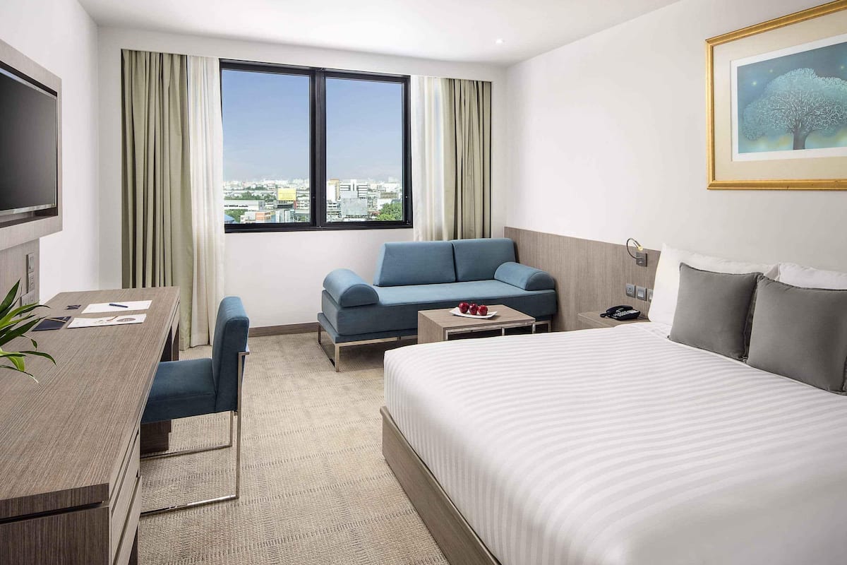 1 habitación, minibar, caja de seguridad en la habitación y escritorio
