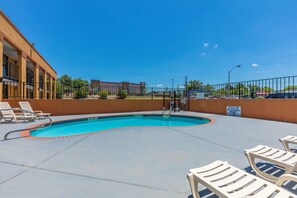 Seasonal outdoor pool