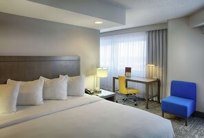 Junior Suite, 1 King Bed | 1 bedroom, hypo-allergenic bedding, down duvets, in-room safe