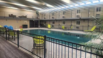 Una piscina techada