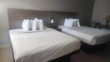 Free WiFi, bed sheets
