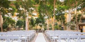 Indoor wedding