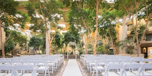 Indoor wedding