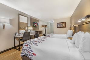 Deluxe Room, 2 Double Beds (Smoke Free)