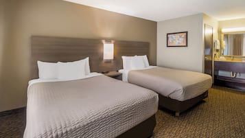 Standard Oda, 2 Büyük (Queen) Boy Yatak, Sigara İçilmez | 1 yatak odası, kaliteli yatak takımı, odada kasa, masa