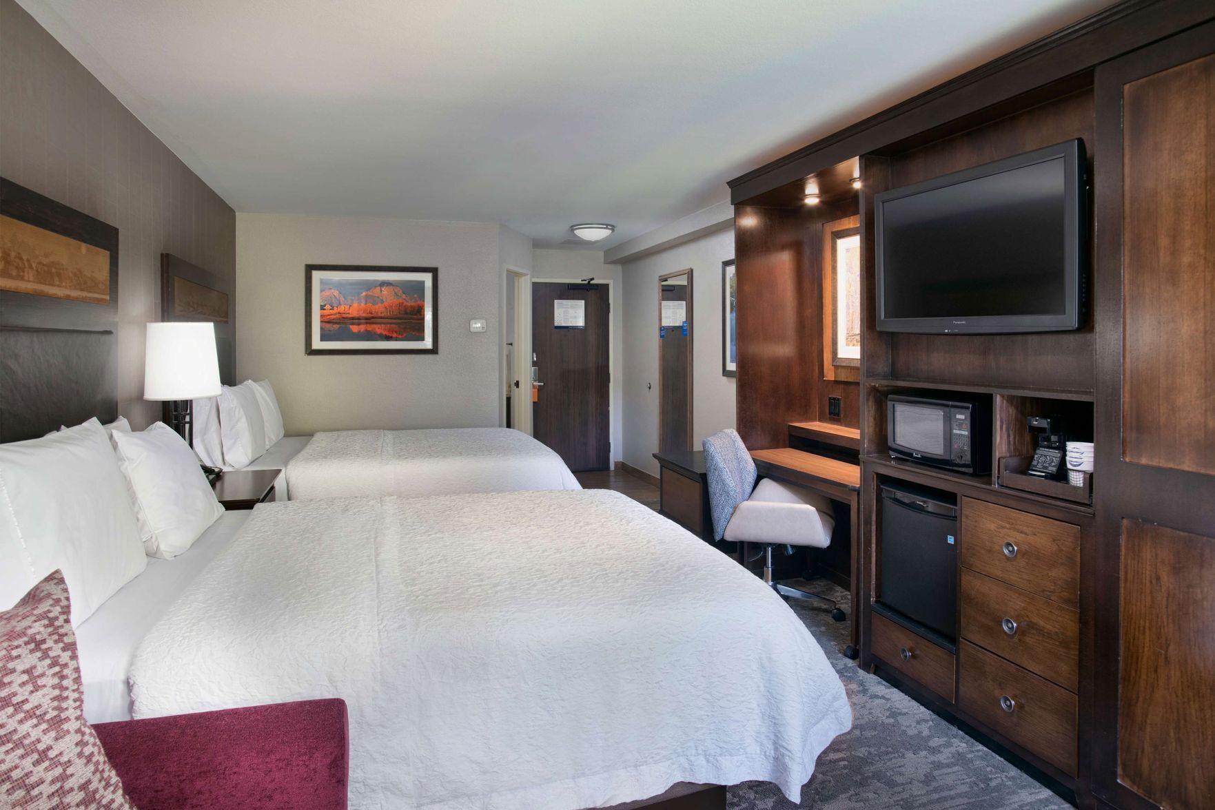 In-room safe, blackout drapes, iron/ironing board